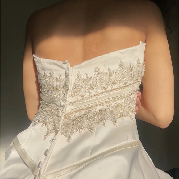 NEW* Wedding Dress - Princess Style Gown - Embellished Dress - Corset Dress - Picture 6 of 8
